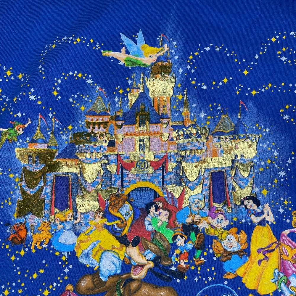 Vintage 2005 50th Anniversary Disney Tee UNISEX L - Picture 5 of 12